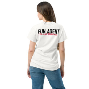 fun agent born to celebrate — unisex tee