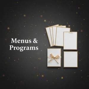 Menus & Programs