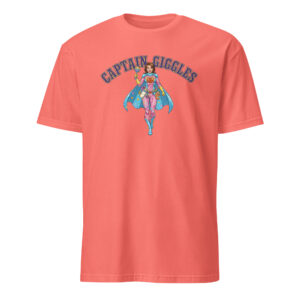 captain giggles (babysitter) t shirt